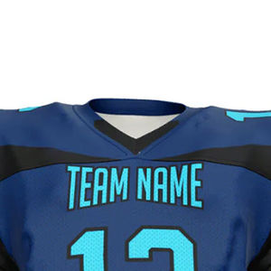 Maillot de football américain personnalisé haut de gamme MUNTHA SPORTS, design de sublimation avancé, livraison rapide, 100% polyester respirant - Product Image 3