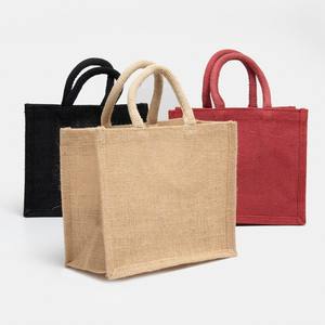 Custom-Size Daily Use Natural Jute Fiber Tote <b>Bags</b> Printed Casual Designs Promotional Handbags for Travel <b>Gift</b> Shopping <b>Bags</b> - Product Image 4