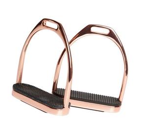 Estribos para montar a caballo, banda ancha ajustable de acero inoxidable 304, ligero, ecuestre, reutilizable, garantía de por vida - Product Image 4