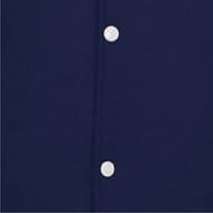Veste universitaire classique bleu marine pour homme, authentique veste bomber athlétique avec bordure rayée - Product Image 4