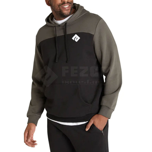 OEM Custom Logo Light Weight Men's <b>Hoodie</b> <b>Plain</b> Oversized 100% Cotton Material for Winter Wholesale Rate - Product Image 2