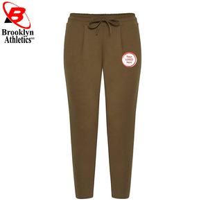 Pantalon de survêtement lavé de qualité pour femmes Style de rue ample taille XL fermeture à cordon Logo décoration bon rapport qualité-prix - Product Image 2