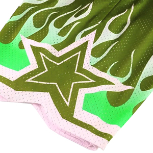 Pantalones Cortos de Baloncesto Unisex Personalizados de Alta Calidad 2026, de Poliéster Sublimado, Doble Capa, Secado Rápido, Transpirables, con Malla de Camuflaje - Product Image 3