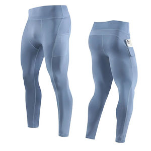 2025 Logo personnalisé Spandex vêtements de sport femmes taille haute Yoga pantalon Gym entraînement Fitness vêtements bout à bout Yoga Leggings - Product Image 3