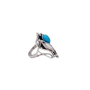 Latest Arrival Unique Unisex 925 Sterling Silver Turquoise Oval Shaped Gemstone <b>Ring</b> <b>for</b> Women and Cute <b>Girls</b> Gift <b>for</b> Her <b>Rings</b> - Product Image 2