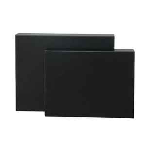 Plateau de bureau à double niveau en cuir PU fait main de bonne qualité avec base en velours, couleur et taille personnalisées, poignée pour l'hôtellerie - Product Image 4