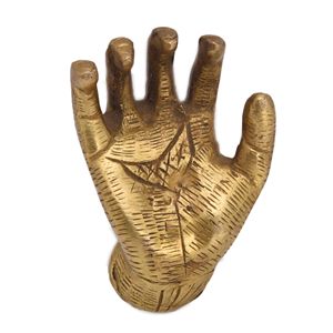 Classic Heavy Metal <b>Paperweight</b> Hand Shaped Handicraft for Home Office Desktop Decoration Durable <b>Paperweight</b> Holding Flat Paper - Product Image 1