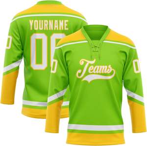 Nuevo diseño OEM Custom Professional Ice Hockey Jersey para hombres Custom Made Ice Hokey Jersey para hombres Deportes - Product Image 1