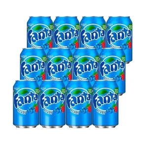 Boissons gazeuses Fanta US Berry de qualité supérieure, lot de 12 canettes de 355 ml, boisson rafraîchissante pétillante pour les commandes d'exportation en gros - Product Image 1