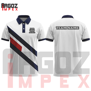 เสื้อเชิ้ตผู้ชายแบบสปอร์ตถักจากโพลีเอสเตอร์ 100% ระบายอากาศได้ดี แห้งเร็ว พิมพ์ลายกราฟิกแบบซับลิเมชั่น พร้อมโลโก้พิมพ์ลาย แขนสั้น - Product Image 2