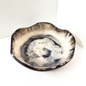 Grand bol en résine artisanal pour la décoration de la maison de luxe, présentoir de table basse et décoration intérieure moderne - Product Image 2