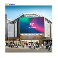 Pantalla LED para Exteriores TOPvision, Pantalla de Video de Alta Resolución, Resistente al Agua IP65, para Grandes Proyectos Comerciales y Agencias
