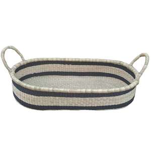 Panier à langer pour bébé en bambou et en jonc de mer de haute qualité, tissé à la main, tiroir manuel, meubles de soins pour bébés écologiques, décoration - Product Image 4
