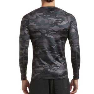 Camisa de compresión para hombre, manga larga, duradera, capa base elástica, camisa de compresión, top de fitness de manga larga - Product Image 6