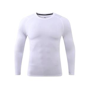 Sudadera de compresión para hombre, camiseta de compresión elástica para correr, ropa deportiva ajustada para entrenamiento, ropa deportiva, protector contra sarpullidos - Product Image 6