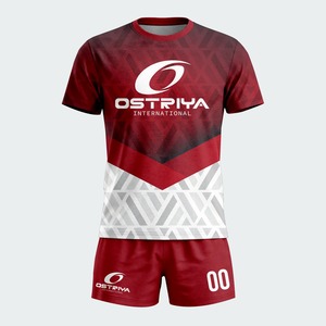 Conception personnalisée de votre propre maillot de volley-ball pour homme sans manches, col rond, transfert thermique, 100% polyester, antibactérien, respirant - Product Image 3