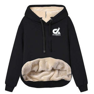 Vêtements d'hiver et d'automne décontractés et chauds 100% coton polaire surdimensionnés pour hommes pulls à capuche et sweatshirts pour hommes - Product Image 4