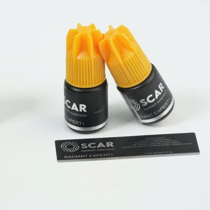 Set of 2 black OSCAR bottles