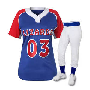 New Custom Design Softball Uniform New Arrival Softball Uniform Wholesale Softball Uniform - Product Image 1