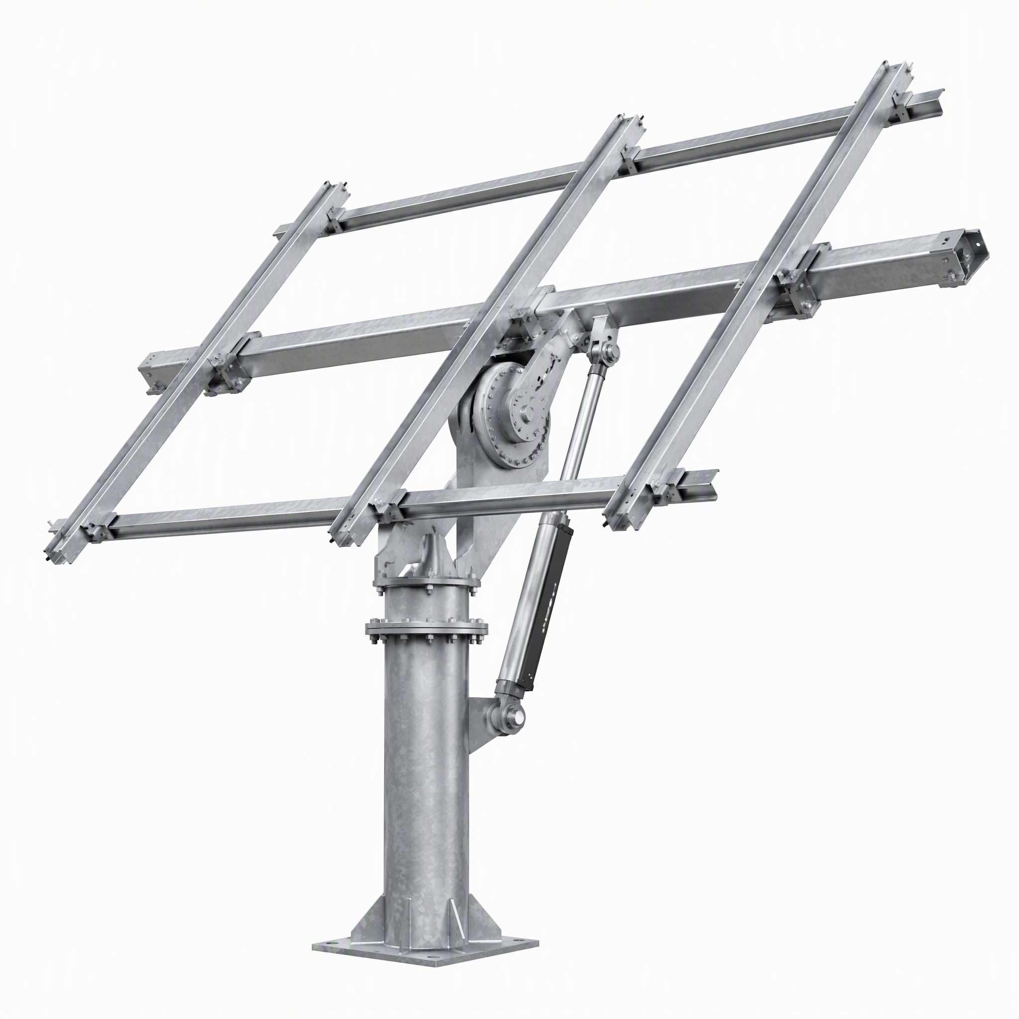 Dual Axis Solar Tracker 110V 220V Power Supply Ground Mount PV Tracker Structure · image 2