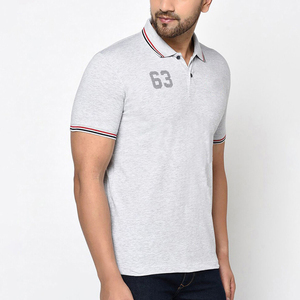 Personnalisable de haute qualité respirant hommes polos réguliers hommes T-shirts à manches courtes 100% coton pour l'été - Product Image 6