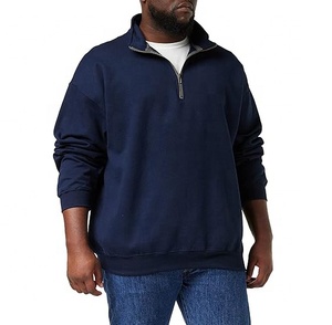 เสื้อสเวตเชิ้ตผู้ชายแขนยาวมีฮู้ด คอซิป 1/4  ผ้าคุณภาพสูง ระบายอากาศได้ดี น้ำหนักเบา ย้อมสีแบบวอช สำหรับฤดูหนาว เหมาะสำหรับเล่นกอล์ฟ - Product Image 1