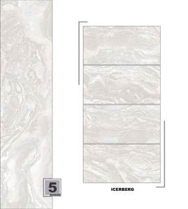 กระเบื้องปูพื้นเคลือบพอร์ซเลนขนาด600x1200มม. สีมันวาวสูงสำหรับห้องมืดซัพพลายเออร์และผู้ผลิต - Product Image 2