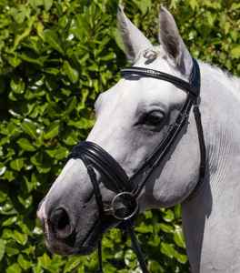 Elegant Leather <b>Horse</b> Bridle English Style High Quality Material for Dressage Jumping and <b>Stable</b> Use Leather <b>Horse</b> Bridle - Product Image 5