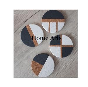 Juego de posavasos de madera de la mejor calidad, diseño ventajoso, para uso en el hogar y restaurantes. - Product Image 1