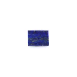 Pierre précieuse naturelle Lapis Lazuli bleu de 5,07 carats, facettée, rectangulaire, de haute qualité, calibrée, créée en laboratoire, traitée thermiquement et polie - Product Image 1