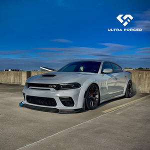 Poles roda balap 15x10 17x11 17x10 2 buah roda tarik Beadlock tempa untuk Charger Hellcat supra GT-R RS3 corvette Z06 C7 - Product Image 6