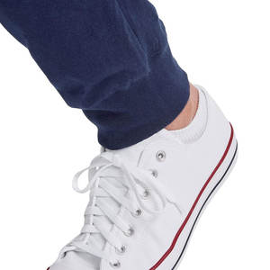 กางเกงวอร์มผ้าฟลีซสำหรับผู้ชายกางเกงกีฬาผ้าคอตตอนสีพื้นสวมใส่สบาย - Product Image 6