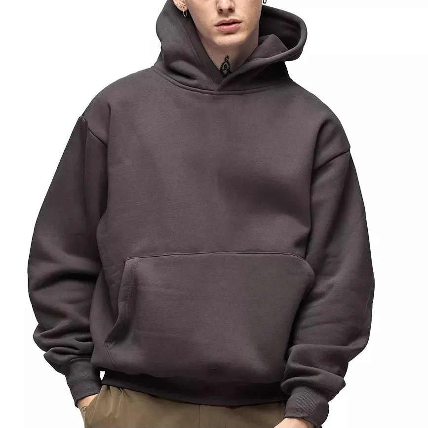 Hoodies athletic high quality Various Colored 100% Cotton Hoodie Oversized Cotton Heavyweight Hoodies