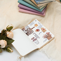 SIDAIXUE Mini Carnet de poche A6 Couverture souple et flexible Journaux colorés Planificateur personnalisé Usine
