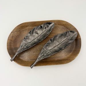 Bol décoratif en feuilles de fruits secs, design soigné, décoration d'intérieur, vaisselle, plat de service, ustensiles de cuisine, pack avec motif en vente - Product Image 5