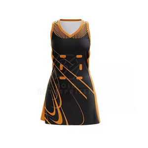 New Style Training <b>Netball</b> Uniform <b>Skirt</b> Custom Logo Plus Size Anti-Wrinkle 100% Polyester Quick Dry Lightweight Pakistan Made - Product Image 5