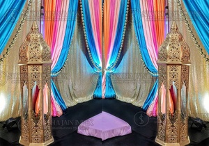 Lampe en bois marocaine à thème arabe de luxe moderne avec livraison rapide pour la décoration intérieure/extérieure et l'utilisation sur scène - Product Image 5