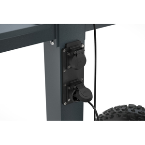 Modulo di ricarica per rastrelliere per biciclette, B 1100 mm, alluminio verniciato a polvere - Product Image 3