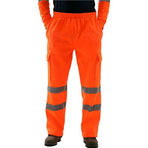 Nouveauté Pantalon de sécurité haute visibilité de qualité supérieure, robuste, multi-poches, streetwear pour hommes - Product Image 5