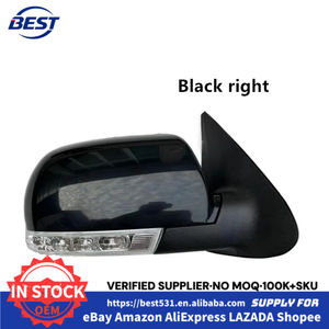 Espejo Retrovisor Lateral Plegable <span class=keywords><strong>para</strong></span> Automóvil, <span class=keywords><strong>para</strong></span> <span class=keywords><strong>Hyundai</strong></span> <span class=keywords><strong>Santa</strong></span> <span class=keywords><strong>Fe</strong></span> 2.4L 2.7L <span class=keywords><strong>2007</strong></span> 2008 2009 2010 2011 2012, 8 PINES, con Lámpara - Product Image 4