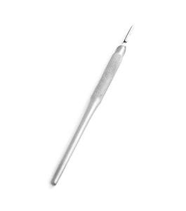 ด้ามจับมีดผ่าตัดทรงกลมมีรูปแบบการจับใบมีดใช้หมายเลข20-24มีดผ่าตัดแบบตรง - Product Image 3