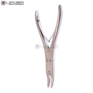 BECK Rongeurs de buena calidad, instrumento de corte de hueso quirúrgico de 2mm, herramientas neuroquirúrgicas ortopédicas de acero inoxidable, instrumento médico - Product Image 3