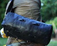 Sac en cuir de moto fait à la main Vintage Carry On Weekend Bag, Overnight Travel Bag