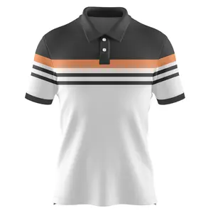 Raya de hombre de calidad superior para camiseta de polo Tela tejida cómoda y elegante Precio al por mayor Hecho en BD para uso diario - Product Image 6