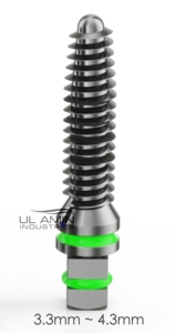 Tornillos expansores óseos UL AMIN, herramientas de implantes dentales, instrumentos para elevación sinusal, expansión ósea, acero inoxidable de alta calidad, CE - Product Image 6