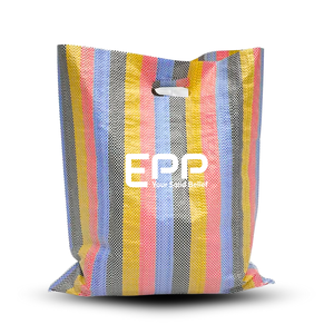 EPP Vietnam 100% sacs tissés en PP coloré vierge 10 kg 25kg 50kg sac de riz en polypropylène laminé PP tissé poignées de sac de courses - Product Image 5