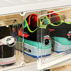 WANUO Multi-Tier Plastic <strong>Shoe</strong> Cabinet Easy to Install Foldable <strong>Shoe</strong> Organizer Plastic <strong>Shoe</strong> <strong>Organiser</strong> with 10-Minute Assembly - Product Image 4