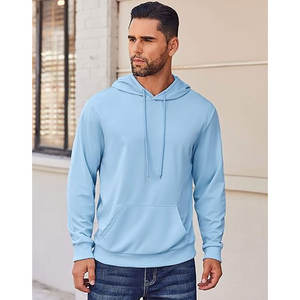 Sudadera con capucha de manga larga ajustada para hombre, ropa de invierno con bolsillo de canguro - Product Image 5