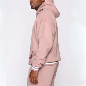 ชุดวอร์มผ้าฟลีซคอตตอน 100% ระบายอากาศได้ดี สไตล์สตรีทแวร์ สำหรับออกกำลังกาย ฟิตเนส  รับผลิตตามสั่ง พร้อมสกรีนโลโก้ - Product Image 5