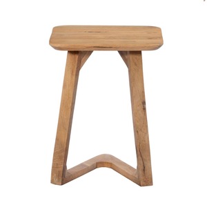Table moderne C légère en bois de manguier à hauteur réglable Meubles de salon portables Meubles de maison décoratifs - Product Image 1